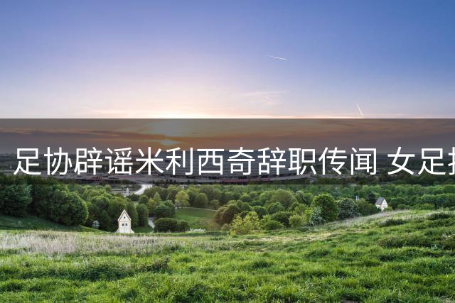 足协辟谣米利西奇辞职传闻 女足按计划备战亚运会
