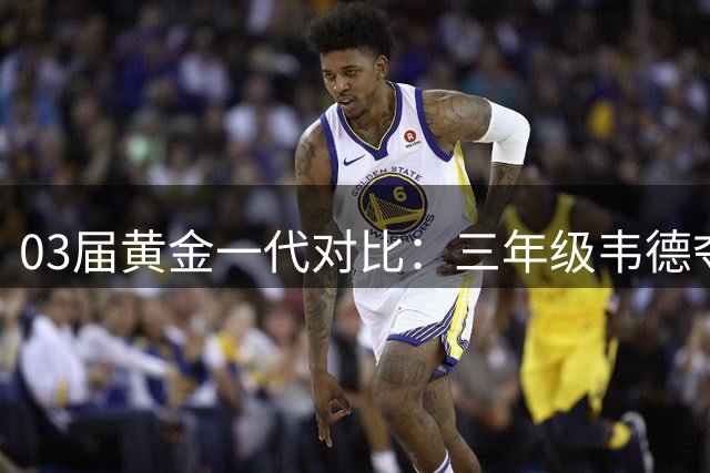 03届黄金一代对比：三年级韦德夺冠登顶 其他三杰当时如何